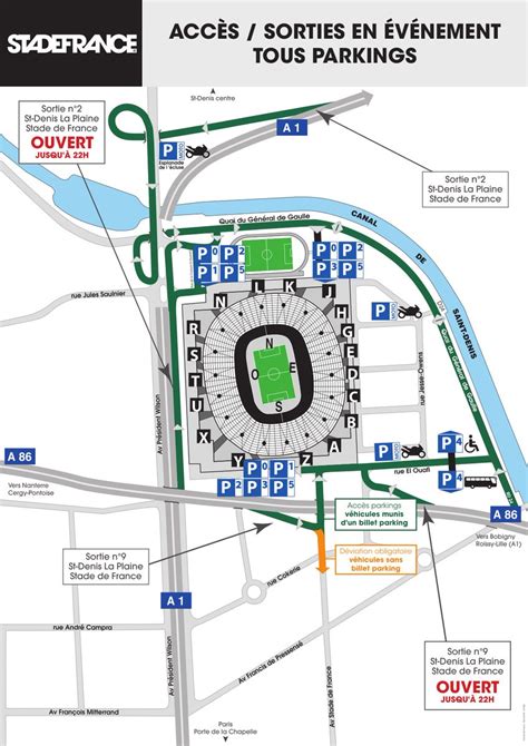 stade de france parking p3